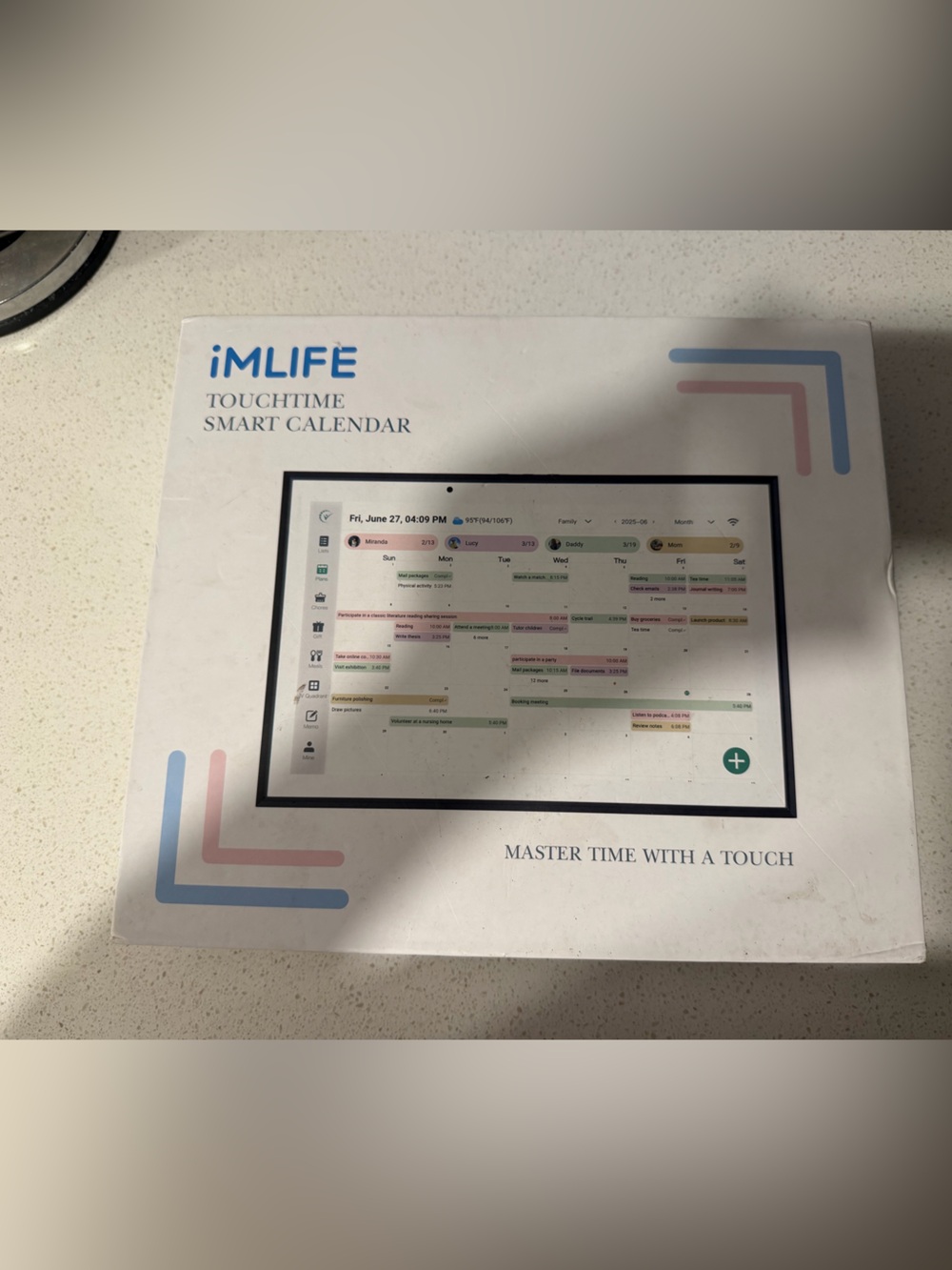 iMLife Touchtime Smart Calendar - White